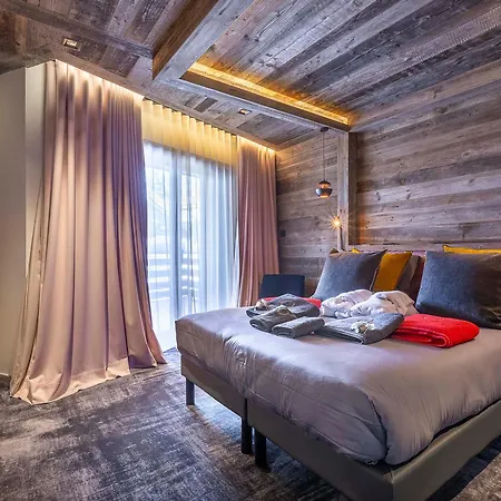 Luxueux De 6 Pieces Avec Piscine, Et Acces Direct Aux Pistes, Morzine - Fr-1-314-104 아파트 *