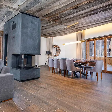 Luxueux De 6 Pieces Avec Piscine, Et Acces Direct Aux Pistes, Morzine - Fr-1-314-104 아파트
